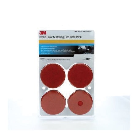 3M 3M Roloc Brake Rotor Surface Conditioning Disc Refill Pack, 01411, PK/12, 12PK 7000120356